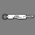 Key Clip W/ Key Ring & Flamingo Key Tag